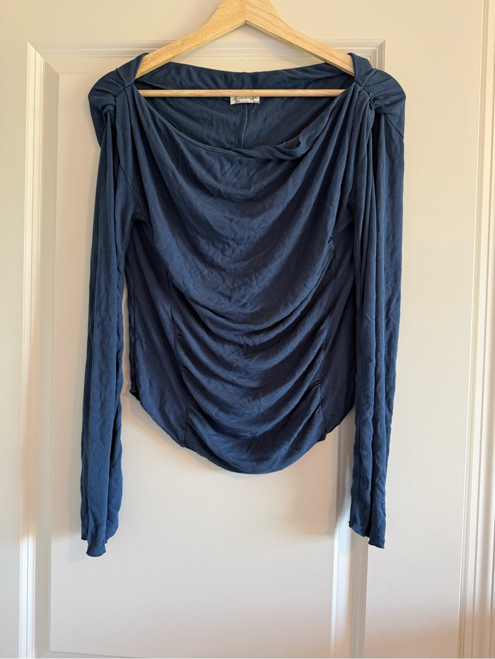 Free people night we met long sleeve top